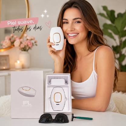 Kit Profesional de Depilación IPL en Casa | Piel Suave por Más Tiempo