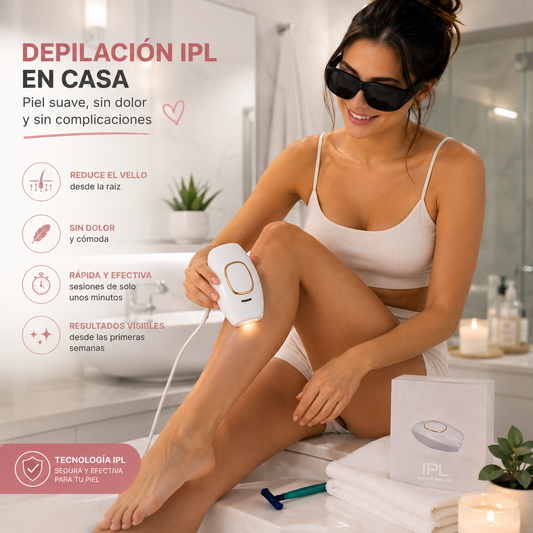 Kit Profesional de Depilación IPL en Casa | Piel Suave por Más Tiempo